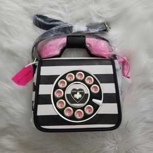 Betsey Johnson Telephone Crossbody NWT